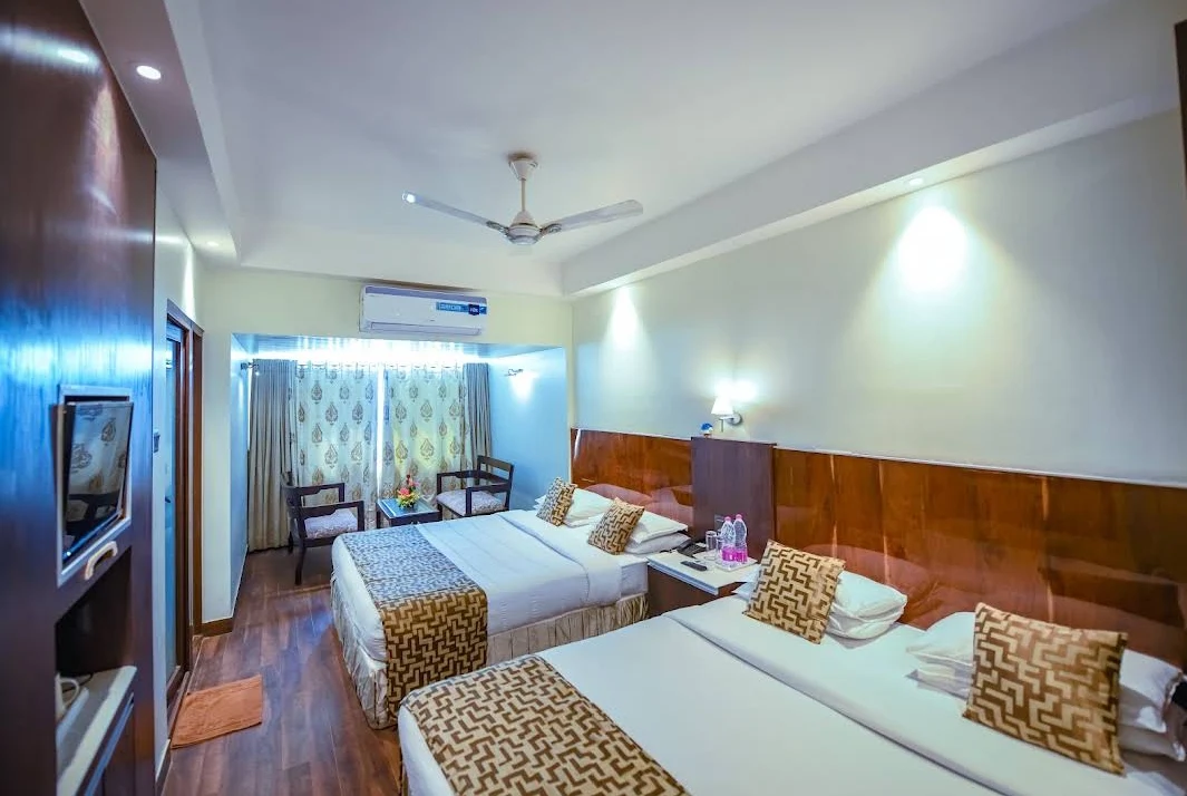 Deluxe Family Room at Hotel Holiday Resort Puri